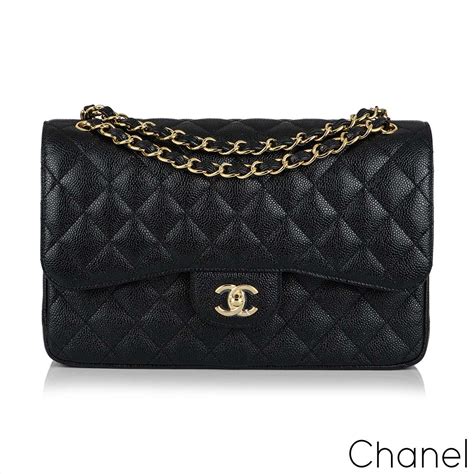 chanel black flap bag with black hardware|black chanel jumbo flap bag.